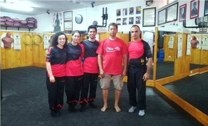 Kung Fu Academy di Sifu Mezzone Caserta Seminario di Weng Chun Tang Yik con GM Sunny So in Italia presso la scuola di arti marziali di wing chun e kung fu a Caserta (2)